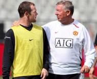 Alex Ferguson e Wayne Rooney