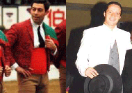 Pedro Caixinha e Paulo Sérgio vestidos a rigor (DR)