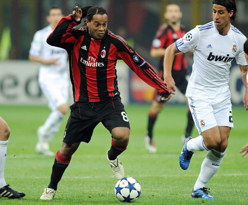 AC Milan vs Real Madrid (EPA/Daniel Dal Zennaro)