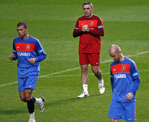 Pepe, Paulo Bento e Raul Meireles