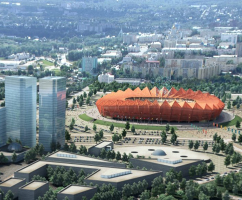 Mundial-2018: projecto do novo estádio em Saransk (Mordóvia)