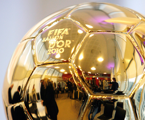 A ambicionada Bola de Ouro da FIFA