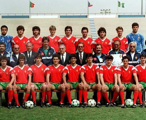 Portugal: Campeão Mundial de Sub-20 em 1989  Campeões mundiais, Campeão,  Seleção de portugal