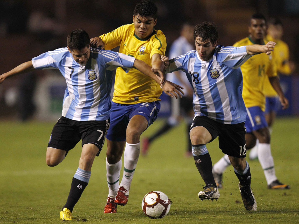 Argentina-Brasil sub-20: Iturbe em acção