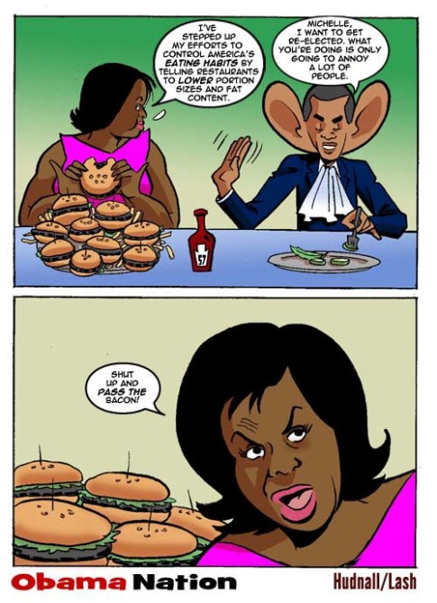 Michelle Obama (ilustrações de James Hudnall e Batton Lash)