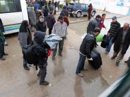 Líbia: estrangeiros de saída da Líbia (EPA/LUSA)