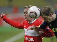FC Spartak Moscow vs Ajax Amsterdam (EPA/YURI KOCHETKOV)