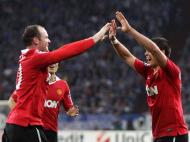 Schalke-Man Utd: Rooney e Chicharito, que dupla