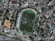 Estádio ocupado no Haiti