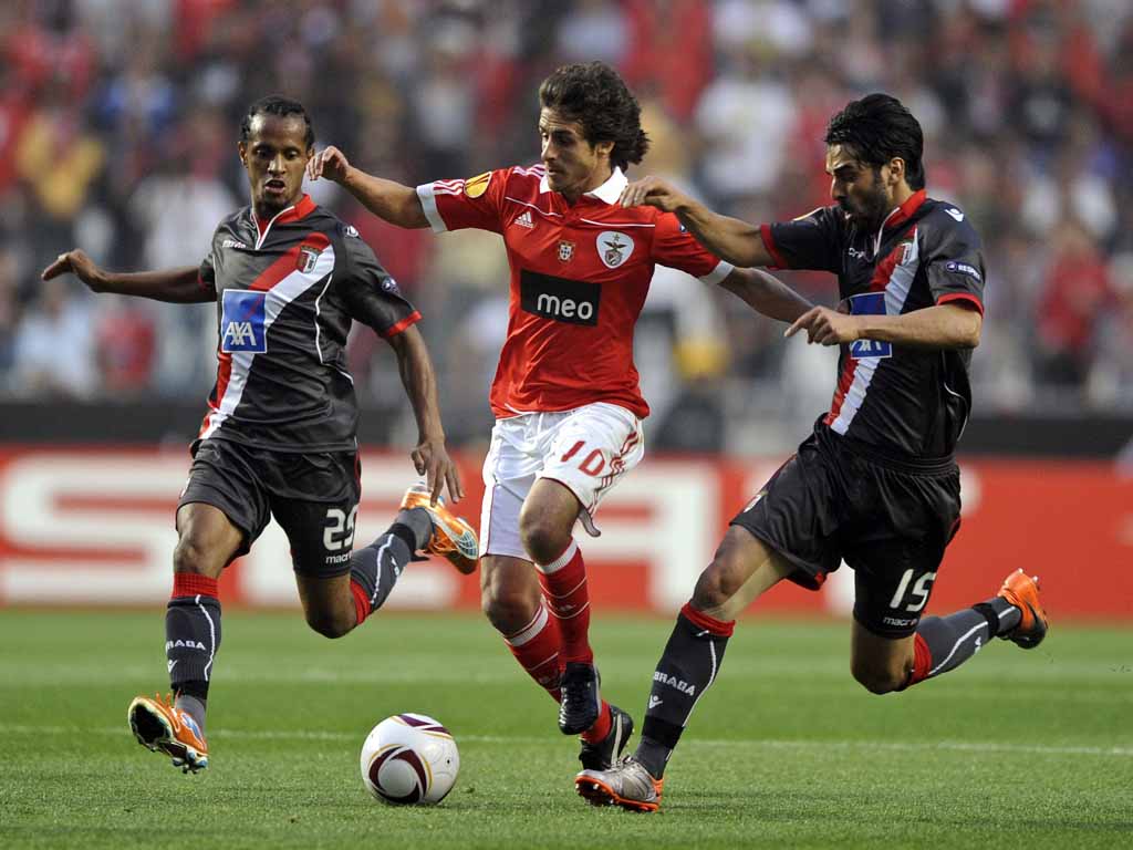 Benfica vs Sp. Braga (Hugo Delgado/LUSA)