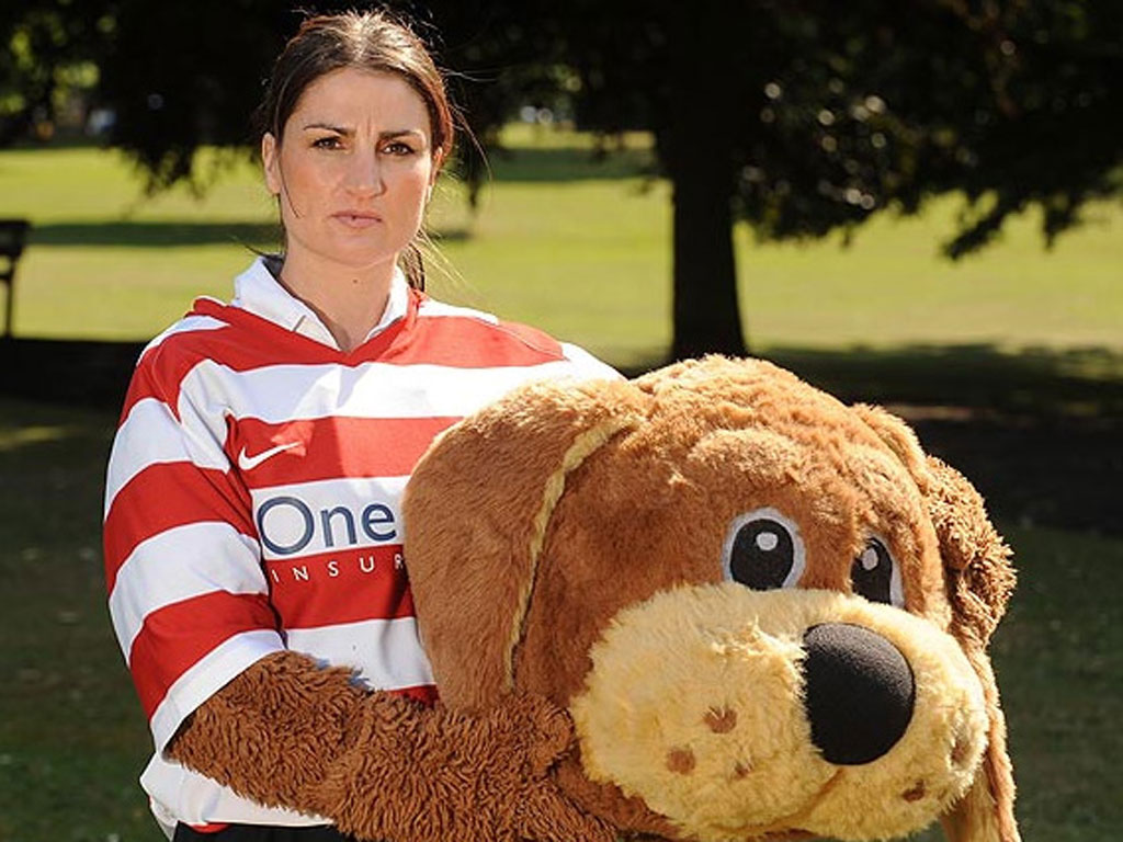TRacy Chandler, a mascote do Doncaster Rovers