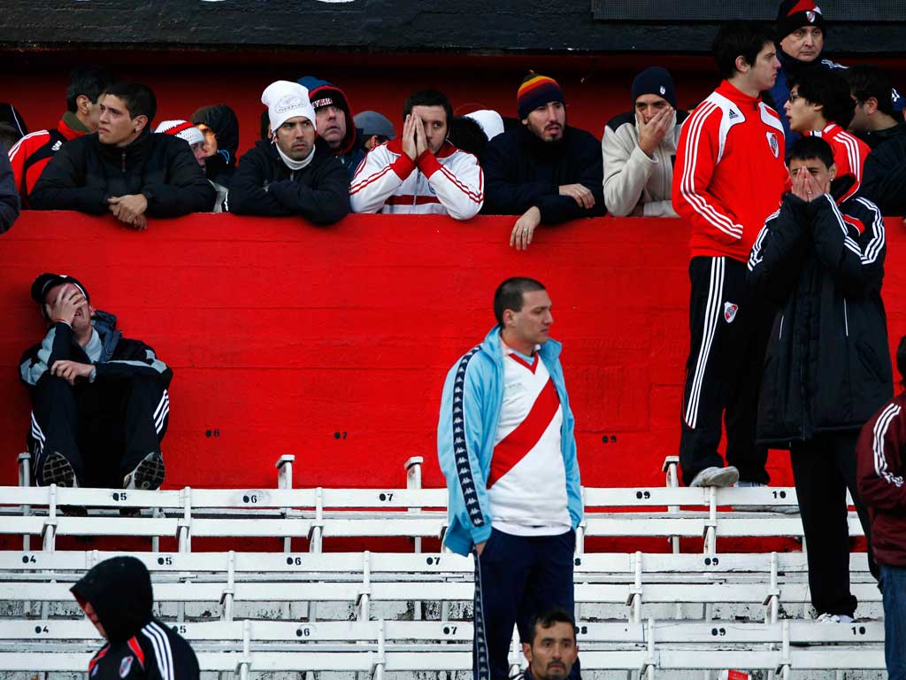 Histórico River Plate desceu de divisão