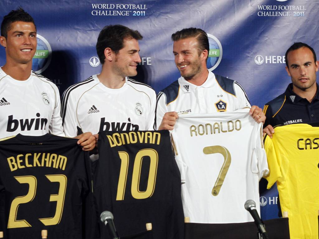 Real Madrid em LA: CR7, Casillas, Beckham e Donovan