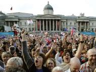 Londres 2012: já há festa nas ruas