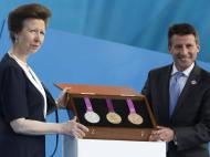 Londres 2012: princesa Ana e Sebastien Coe apresentam as medalhas
