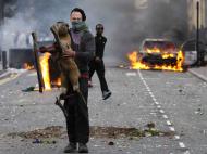 Violência em Hackney, Londres (Reuters\Toby Melville)