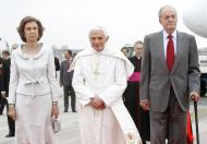 Papa recebido pelos reis de Espanha Fotos: Lusa