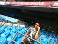 Nasri no Manchester City (foto: twitter MCFC)