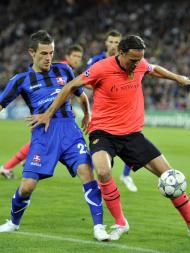 FC Basel vs Otelul Galati (EPA)