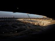 Obras no estádio Maracanã, no Rio de Janeiro [Reuters]