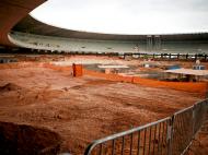 Obras no estádio Mineirão, em Minas Gerais [Reuters]