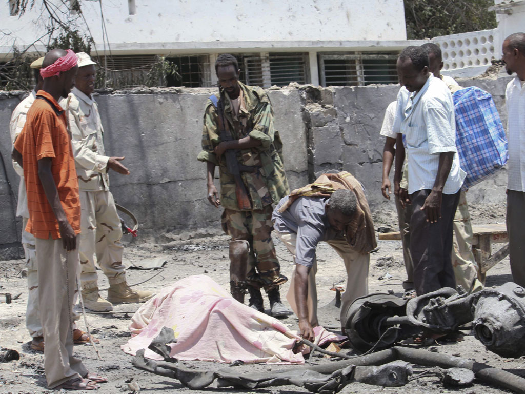Atentado na Somália - EPA/ELYAS AHMED