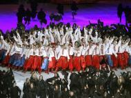 Inauguração do Estádio Olímpico de Kiev(EPA/Sergey Dolzhenko)