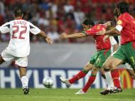 Euro 2004: Espanha-Portugal, 1-0, marcou Nuno Gomes