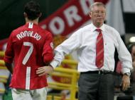 Ferguson, 25 anos: com Cristiano Ronaldo