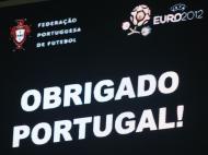 Selecção no Euro - Portugal x Bósnia (Foto: Catarina Morais)