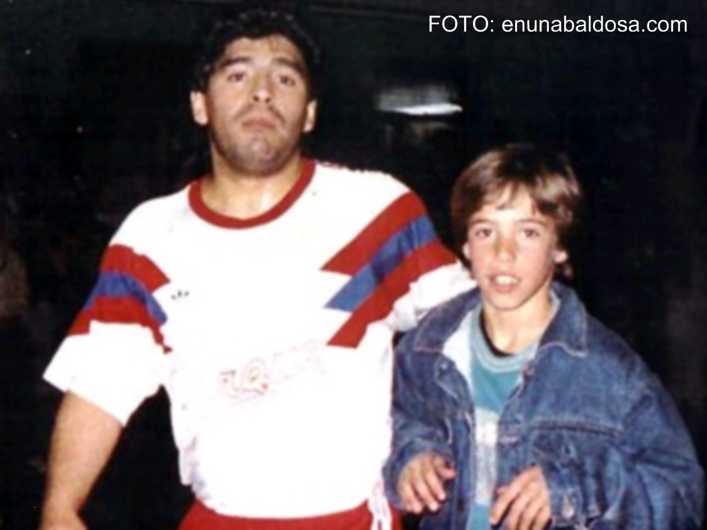 Maradona no Club Parque