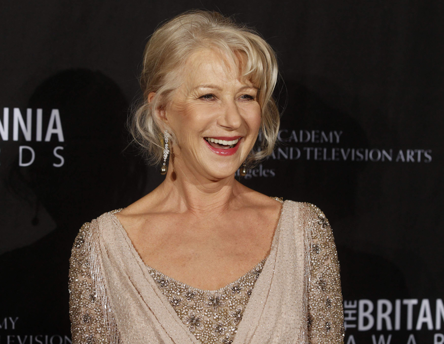 Helen Mirren/Britannia Awards em Beverly Hills (Reuters)