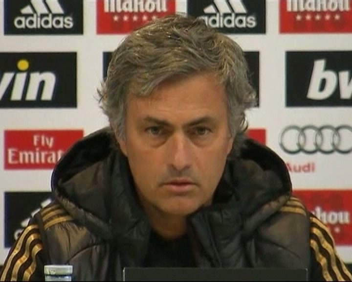 José Mourinho na conferência de imprensa