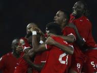 Guiné Equatorial vs Líbia (Amr Dalsh / Reuters)