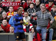 Liverpool-Manchester United: adeptos não pouparam Evra