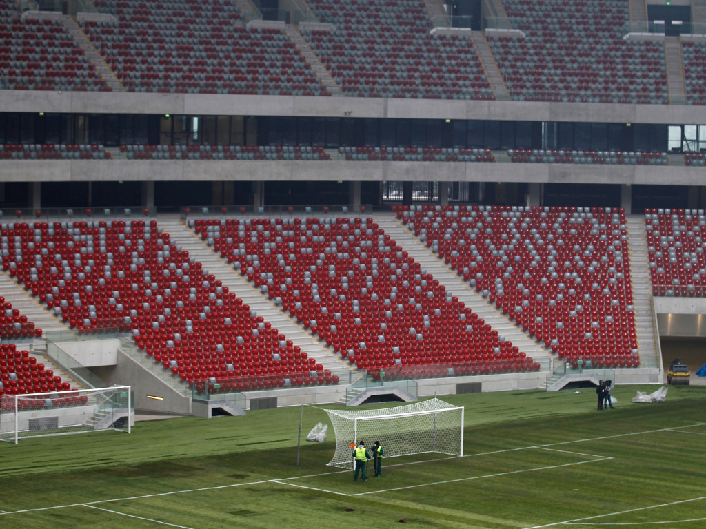Estádio Nacional, em Varsóvia [Foto: Reuters]