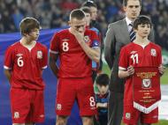 Gales vs Costa Rica, homenagem a Gary Speed [Phil Noble / Reuters]