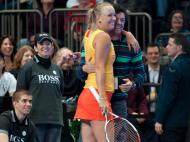 Namorado de Wozniacki ganha ponto a Sharapova [Foto: Ray Stubblebine/Reuters]