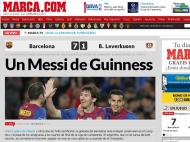 Marca (Espanha): «Um Messi para o Guiness»