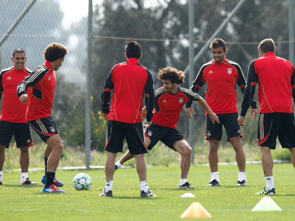 Benfica prepara Chelsea com sorrisos [Foto: Inácio Rosa/Lusa]