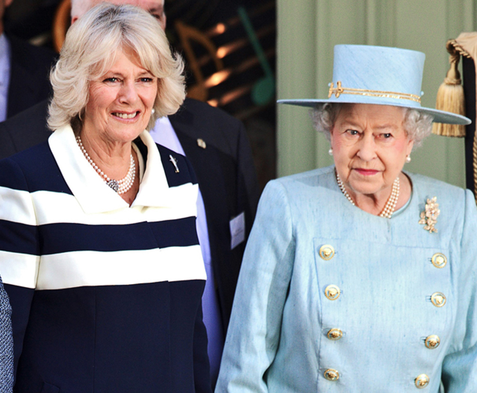 Camilla Parker Bowles e Rainha Isabel II Foto: Reuters