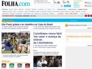 «Messi? CR7 iguala recorde de artilharia do campeonato», destaca o Folha.com