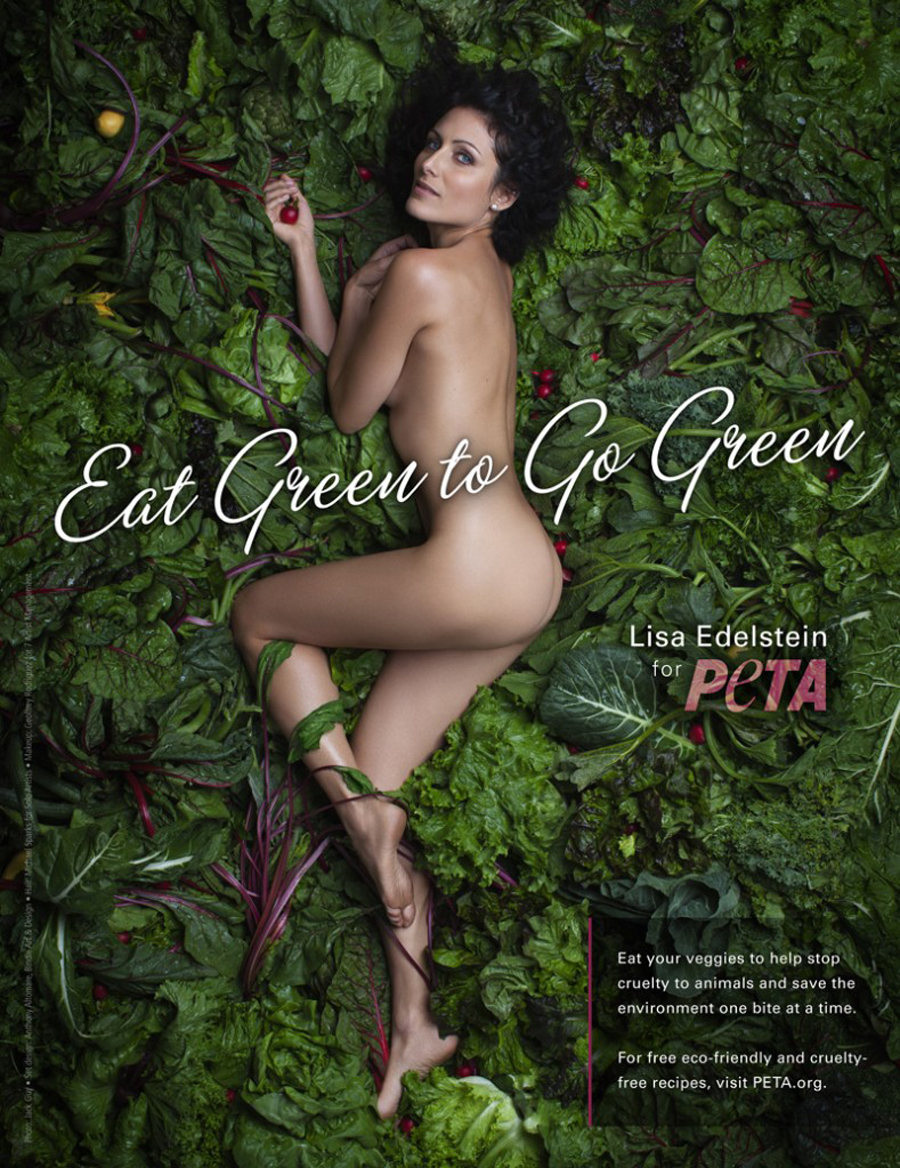 Lisa Edelstein para a PETA