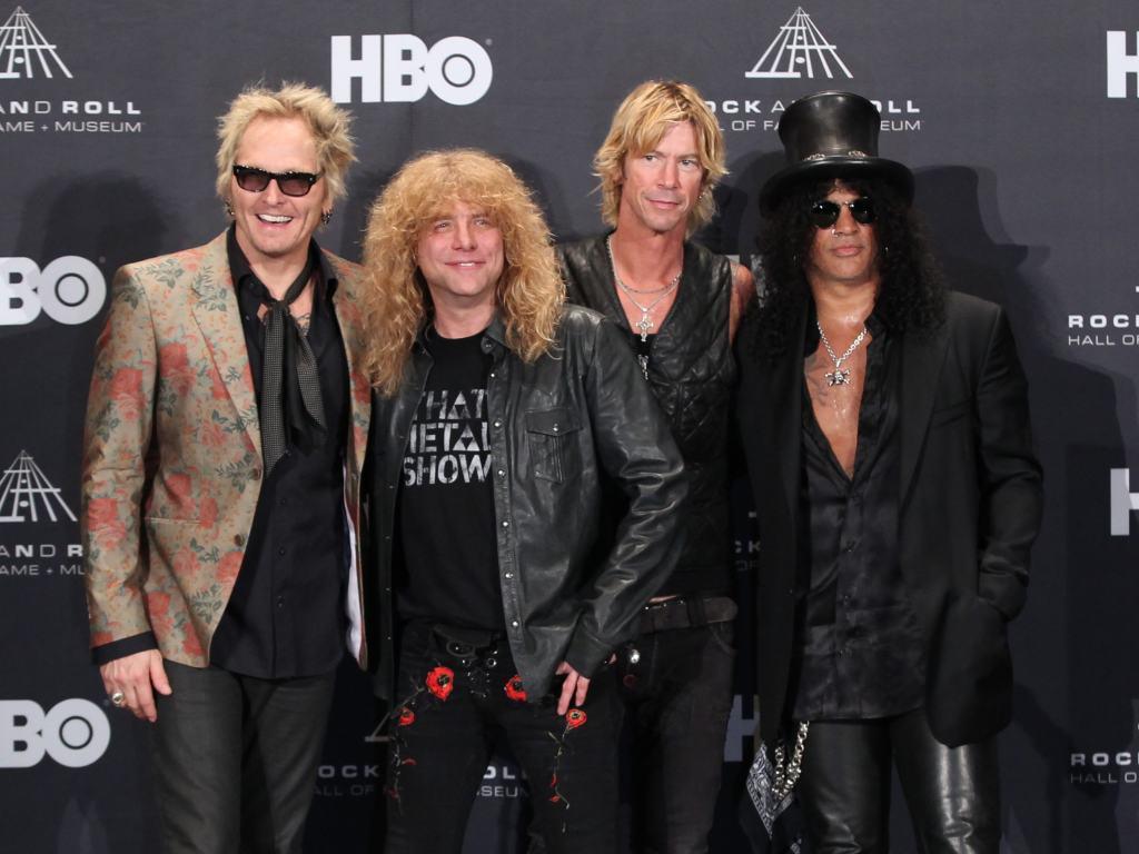 Guns N Roses no Rock and Roll Hall of Fame 2012 (Reuters)