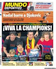 El Mundo Deportivo, optimismo antes da decisão: «Viva a Champions»