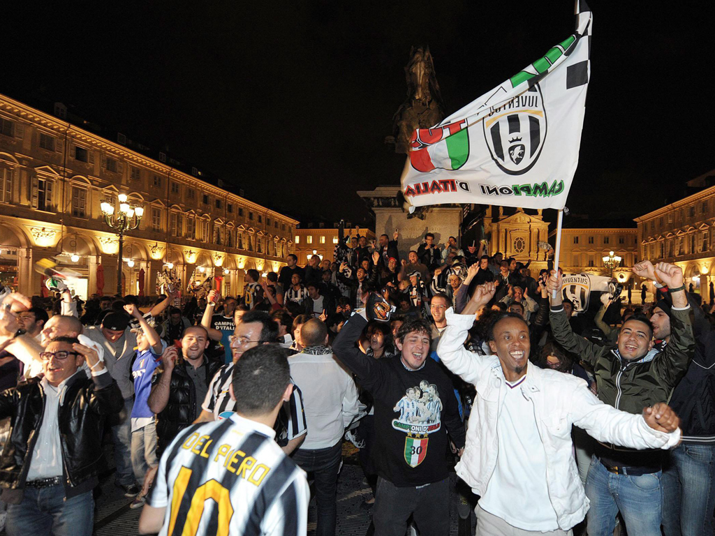 Festa da Juventus (EPA/ALESSANDRO DI MARCO)