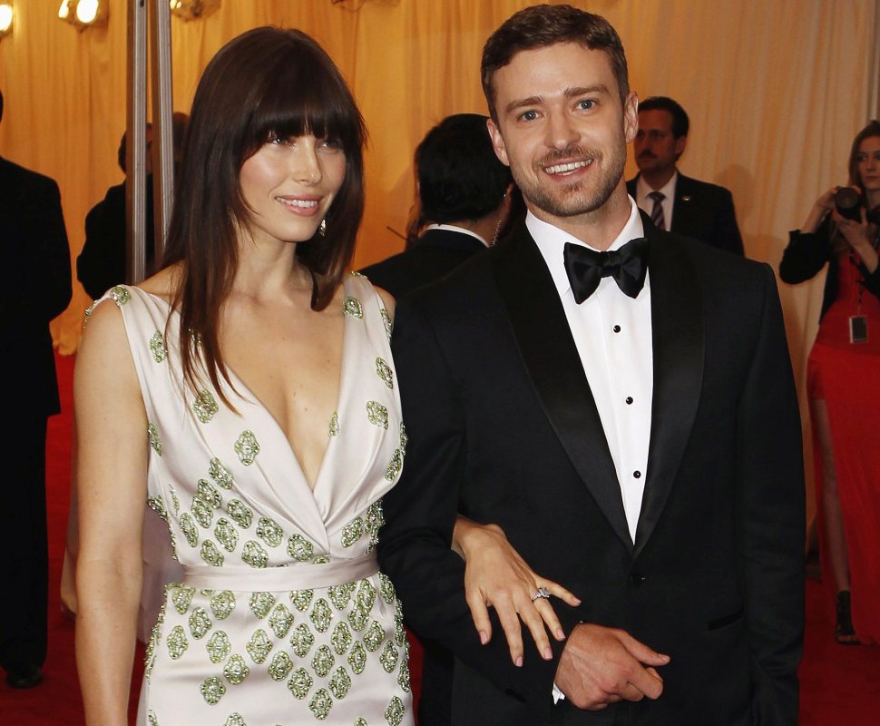 Jessica Biel e Justin Timberlake - Gala MET 2012 Nova Iorque Foto: Reuters
