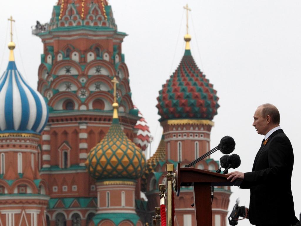 Foto de arquivo: Putin nas comemorações da vitória na Segunda Guerra Mundial, na Praça Vermelha, em Moscovo (Reuters)