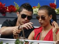 Cristiano Ronaldo e Irina Shayk no Masters de Madrid