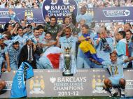 Manchester City vence Premier League (EPA/Peter Powell)